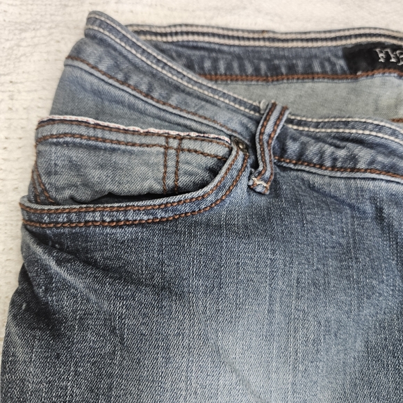 Freego women’s Denim Blue Washed Jeans size 32 low jegging slim Skinny Leg - Picture 2 of 16